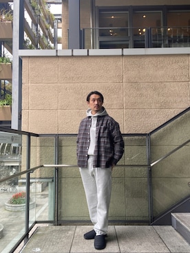 「FORK&SPOON」｜「アイテム（スリッポン）」を使った、tsubakiさん（メンズ・178cm）の秋コーディネート