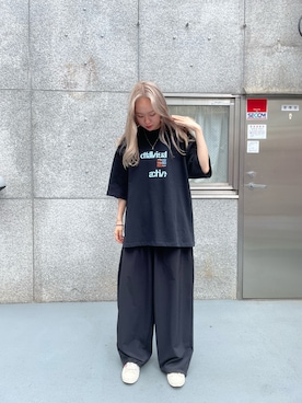 「A4A（エーフォーエー）のアイテム」を使った、JYO KAさん（レディース・168cm）の春コーディネート