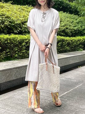 あやさん(レディース・160cm)の夏コーディネート