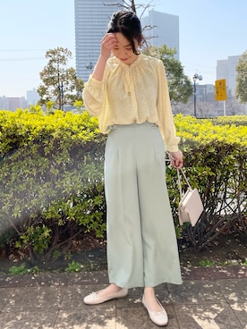 あやさん（レディース・160cm）の春コーディネート