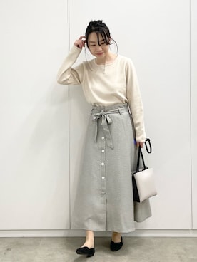 あやさん（レディース・160cm）の冬コーディネート