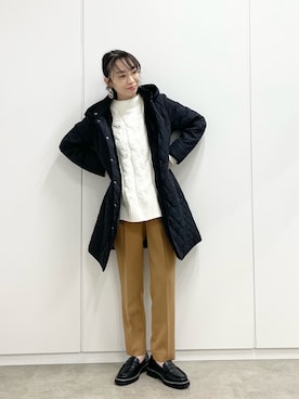 あやさん（レディース・160cm）の冬コーディネート