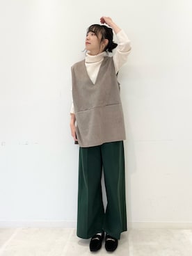 あやさん(レディース・160cm)の冬コーディネート