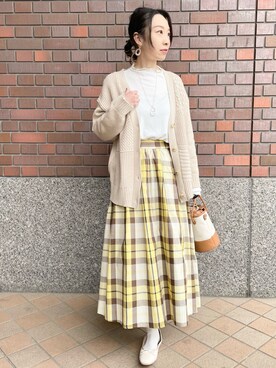 あやさん（レディース・160cm）の春コーディネート