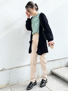 「DRESKIP（ドレスキップ）のアイテム（その他シューズ）」を使った、あやさん（レディース・160cm）の春コーディネート