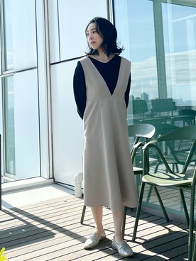 あやさん（レディース・160cm）の春コーディネート