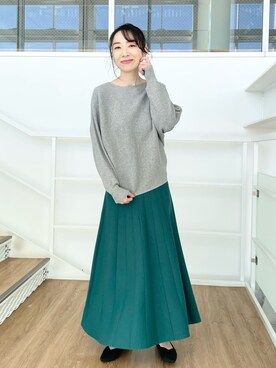 あやさん(レディース・160cm)の冬コーディネート