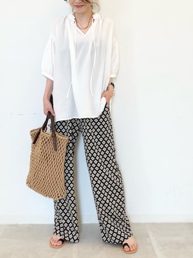 あやさん(レディース・160cm)の夏コーディネート