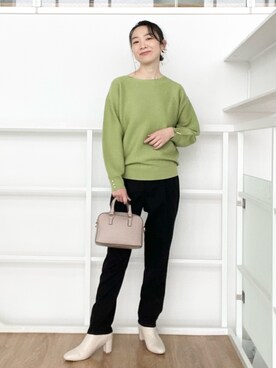 あやさん（レディース・160cm）の冬コーディネート