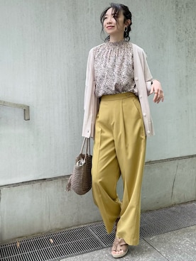 あやさん（レディース・160cm）の春コーディネート