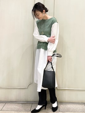 あやさん(レディース・160cm)の春コーディネート