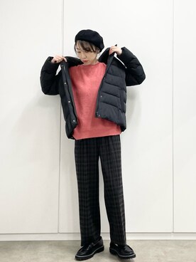 あやさん（レディース・160cm）の冬コーディネート