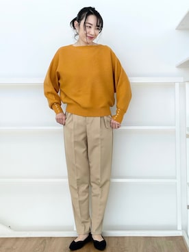 あやさん（レディース・160cm）の冬コーディネート