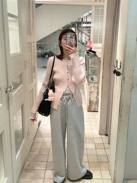 古賀晴香さん（レディース・158cm）の春コーディネート