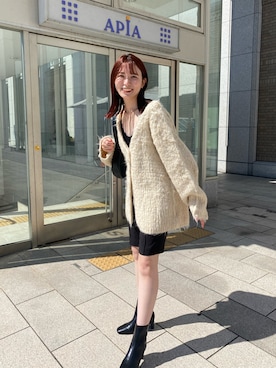 「アラサー」｜古賀晴香さん（レディース・158cm・20代）の秋コーディネート