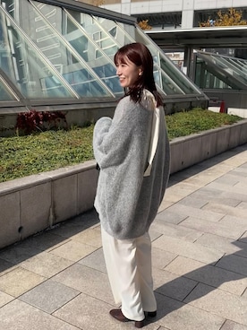 古賀晴香さん(レディース・158cm)の秋コーディネート