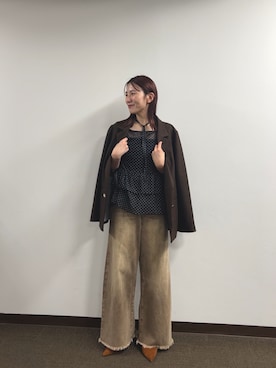 「アイテム（Tシャツ/カットソー）」を使った、古賀晴香さん（レディース・158cm・30代）の夏コーディネート