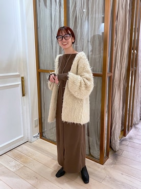 古賀晴香さん（レディース・158cm）の秋コーディネート