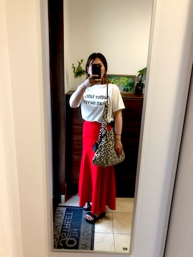 yu-mさん（レディース・160cm）の夏コーディネート