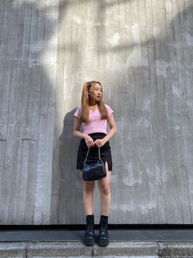 「FIG&VIPER（フィグアンドバイパー）のアイテム（ブーツ）」を使った、FIG&VIPER _MIKOさん（レディース・154cm）の春コーディネート