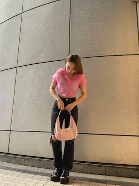 「FIG&VIPER（フィグアンドバイパー）のアイテム（キャミソール）」を使った、FIG&VIPER _MIKOさん（レディース・154cm）の夏コーディネート