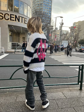 「99%IS-（ナインティナインパーセントイズ）のアイテム」を使った、hayato0717さん（メンズ・175cm）の冬コーディネート