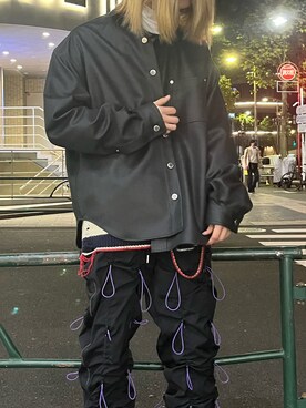 「JOHN LAWRENCE SULLIVAN（ジョンローレンスサリバン）のアイテム（ジャケット/アウター）」を使った、hayato0717さん（メンズ・175cm）の秋コーディネート