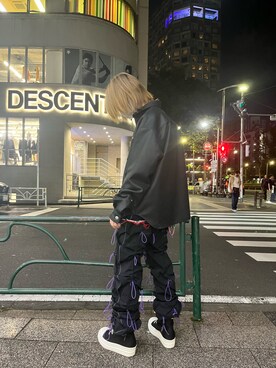 「JOHN LAWRENCE SULLIVAN（ジョンローレンスサリバン）のアイテム（ジャケット/アウター）」を使った、hayato0717さん（メンズ・175cm）の秋コーディネート