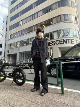 「DIET BUTCHER（ダイエットブッチャー）のアイテム」を使った、hayato0717さん（メンズ・175cm）の春コーディネート