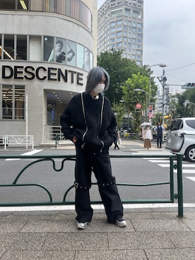「JOHN LAWRENCE SULLIVAN（ジョンローレンスサリバン）のアイテム（ジャケット/アウター）」を使った、hayato0717さん（メンズ・175cm）の夏コーディネート