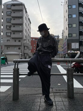 「JOHN LAWRENCE SULLIVAN（ジョンローレンスサリバン）のアイテム（ジャケット/アウター）」を使った、hayato0717さん（メンズ・175cm）の春コーディネート
