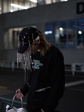 「Feng Chen Wang（フェン・チェン・ワン）のアイテム」を使った、hayato0717さん（メンズ・175cm）の冬コーディネート