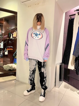 「99%IS-（ナインティナインパーセントイズ）のアイテム」を使った、hayato0717さん（メンズ・175cm）の冬コーディネート