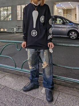 「MYne（マイン）のアイテム」を使った、hayato0717さん（メンズ・175cm）の夏コーディネート