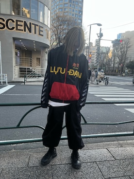 「LUUDAN（ルーダン）のアイテム」を使った、hayato0717さん（メンズ・175cm）の冬コーディネート