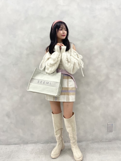 セール】マルチWAYフェザーニット（ニット/セーター）｜one after