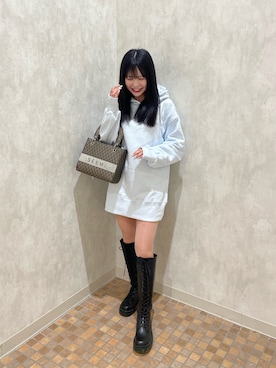 「ナイスクラップのコーデ」｜Nonokaさん（レディース・153cm）の冬コーディネート