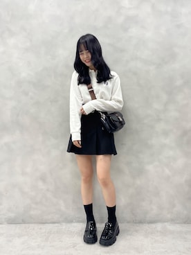 「ナイスクラップのコーデ」｜Nonokaさん（レディース・153cm）の秋コーディネート