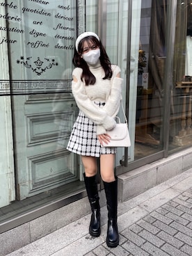 「ナイスクラップのコーデ」｜Nonokaさん（レディース・153cm）の秋コーディネート