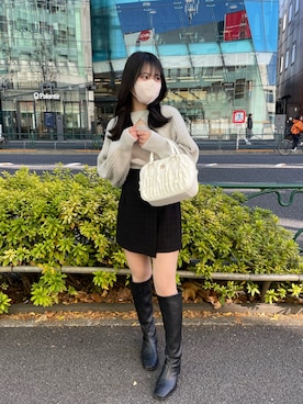 「ナイスクラップのコーデ」｜Nonokaさん（レディース・153cm）の冬コーディネート