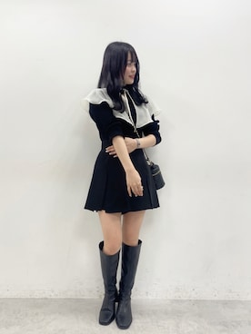 「ナイスクラップのコーデ」｜Nonokaさん（レディース・153cm）の秋コーディネート