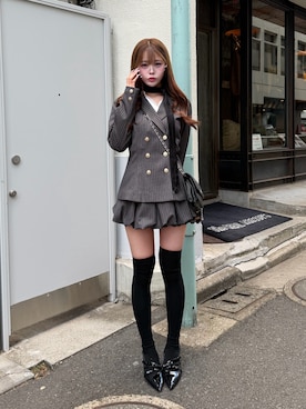 Nonokaさん(レディース・153cm)の冬コーディネート