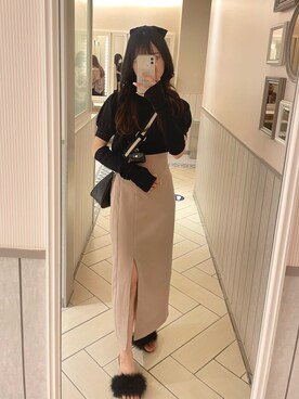 「ナイスクラップのコーデ」｜Nonokaさん（レディース・153cm）の春コーディネート