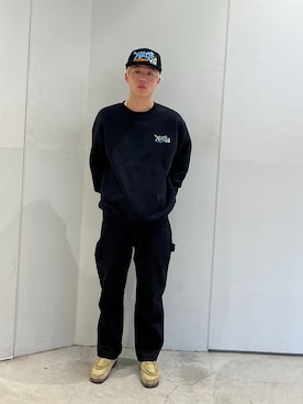 井上真人さん（メンズ・175cm）の冬コーディネート