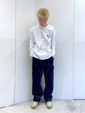 井上真人さん(メンズ・175cm)の春コーディネート