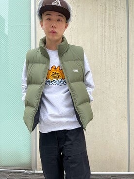 井上真人さん（メンズ・175cm）の冬コーディネート