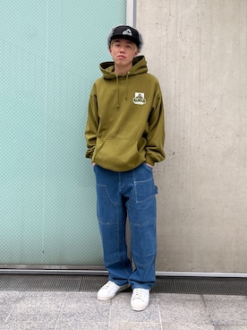 井上真人さん(メンズ・175cm)の冬コーディネート