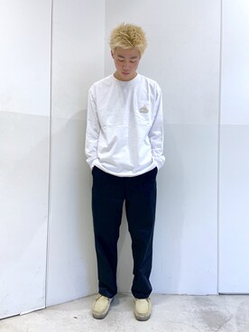 井上真人さん（メンズ・175cm）の春コーディネート