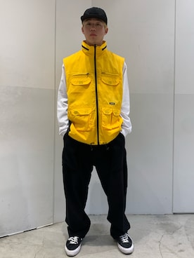 井上真人さん(メンズ・175cm)の春コーディネート