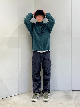 井上真人さん（メンズ・175cm）の冬コーディネート